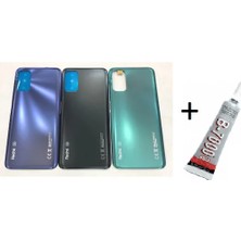 AKM Redmi Note 10 5g Arka Batarya Pil Kapağı Siyah (B7