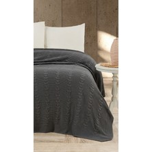 Doux Home AÇELYA Rekli Desen Triko Yatak Örtüsü 220 x 240