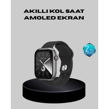 Teknoparkx Kablosuz Şarjlı Akıllı Saat Bluetooth Arama Bildirim Destekli Uzun Pil Ömürlü - Lisinya