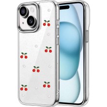 Lotus Store 1606 Newface Apple iPhone 15 Fiyonk Desenli Kapak - Desen 9