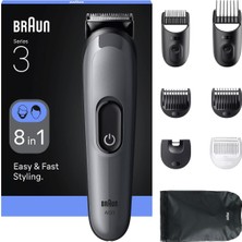 Empressco Çok Fonksiyonlu 8’li Tıraş Kiti, Keskin Bıçak, Ayarlanabilir Uzunluk