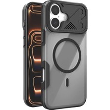 AKM Joko Apple iPhone 16 Zinko Magsafe Kapak - Siyah