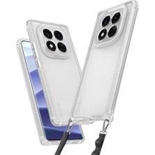 Homestead Newface Xiaomi Redmi Note 14 Pro Plus Kılıf Penta Silikon Kılıf - Şeffaf
