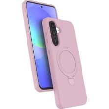 Homestead Newface Samsung Galaxy A36 Regal Magsafe Standlı Kapak - Açık Pembe