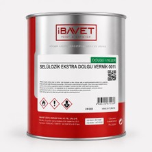 İBAVET Ibavet Selülozik Extra Dolgu Vernik 2.5 Lt Şeffaf