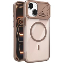 Homestead Joko Apple iPhone 14 Zinko Magsafe Kapak - Çöl Titanyum