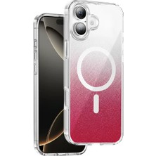 Homestead Onegif Apple iPhone 17 Sora Simli Magsafe Kapak - Kırmızı