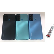 Homestead Infinix Hot 20i Arka Batarya Pil Kapağı Altın (B70