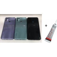 Homestead Infinix Hot 11 Play Arka Batarya Pil Kapağı Mavi (