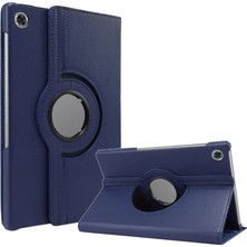 Tab M10 TB311FU Kılıf 360 Tablet Deri Kılıf - Lacivert