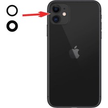 No 35 Concept iPhone 11 Kamera Camı Lensi Seti