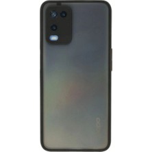Mentra Online Oppo A54 4g Kılıf Montreal Silikon Kapak - Siyah