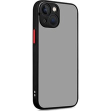 Muratech Newface Iphone 13 Kılıf Montreal Silikon Kapak - Siyah