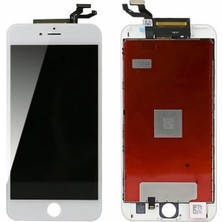 No 35 Concept iPhone 6 Plus Uyumlu Dokunmatik Ekran (Beyaz)
