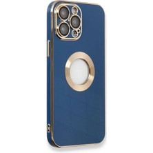 Mentra Online Apple Iphone 14 Pro Max Kılıf Store Silikon - Mavi