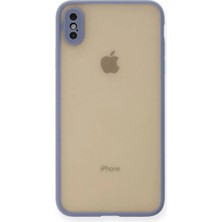 Mentra Online Apple Iphone Xs Max Kılıf Montreal Silikon Kapak - Gri