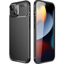 Mentra Online Apple Iphone 14 Plus Kılıf Auto Focus Karbon Kapak - Siyah