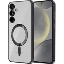 Buğlem Event Samsung Galaxy S24 Kılıf Kross Magneticsafe Kapak - Siyah