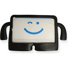 Mentra Online Apple iPad Mini 6 Karakter Tablet Silikon Koruyucu Kılıf Darbeye Dayanıklı Tam Uyumlu - Siyah