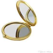 Mentra Online Gold Renk Cep Aynası 7x7 cm