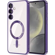 SiHako Newface Galaxy A55 5g Kross Magneticsafe Kapak - Mor