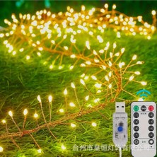 Mentra Online 6m 200 LED Gün Işığı Uzaktan Kumandalı 8 Modlu Usb'li - LED Işık