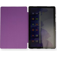 Zenviaa Samsung Galaxy T870 Tab S7 11 Kılıf Tablet Smart Kılıf - Mor ZENVIAA365423