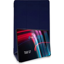 Zenviaa Samsung Galaxy T870 Tab S7 11 Kılıf Tablet Smart Kılıf - Lacivert ZENVIAA365423