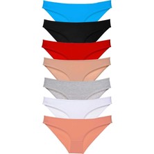 Vexor 7 Adet Süper Eko Set Likralı Kadın Slip Külot Set 1