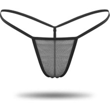 Mentra Online Transparan Tül String Tanga