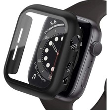 Dyzstar Apple Watch Ultra 49MM Camlı Kasa Ekran Koruyucu - Siyah