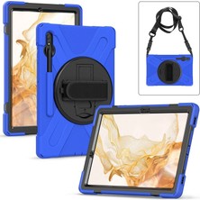 Zenviaa Samsung Galaxy T737 Tab S7 Fe 12.4 Kılıf Amazing Tablet Kapak - Mavi ZENVIAA365423