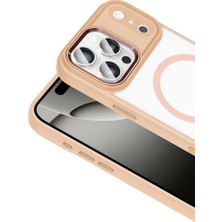 Zenviaa Joko Apple Iphone 17 Pro Terea Magsafe Kapak - Pembe ZENVIAA365423