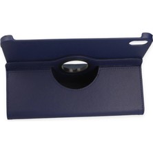 Zenviaa Apple Ipad 2022 10.9 (10.nesil) Kılıf 360 Tablet Deri Kılıf - Lacivert ZENVIAA365423
