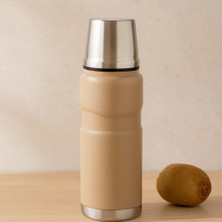 Zenviaa 0.5 L Paslanmaz Çelik Termos (Sızdırmaz Kapak / Bardaklı) ZENVIAA365423