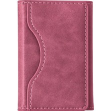 Zenviaa Joko Tema Magsafe Deri Kartlık - Pembe ZENVIAA365423