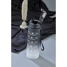 Empressco Şık 800ML Mat Siyah Spor ve Ofis Taşınabilir Su Matarası