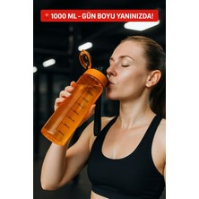 Empressco Turuncu 1l Sızdırmaz ve Damlatmaz Su Matara, Spor ve Günlük Kullanım
