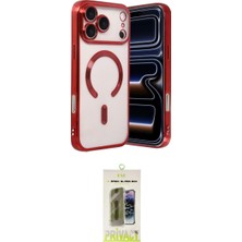 Marsilyan™- iPhone 17 Pro Kılıf Nova Işık Özel Seri - Siyah Joko Magic 5d Hayalet Cam