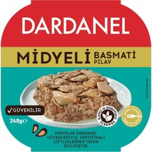 Dardanel Dardanel Hazır Yemek Midyeli Basmati Pilav 240 gr