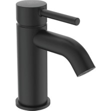 Ideal Standard BC193XG Ceraline Lavabo Bataryası, Mat Siyah, Sifon Kumandalı