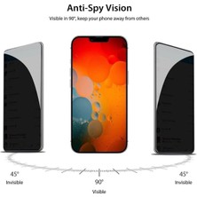 Powerfox iPhone 11 Uyumlu Privacy Hayalet Kırılmaz Cam Tam Kaplayan Gizlilikli Ekran Koruyucu 9h