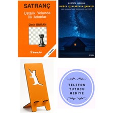 İnkılap Kitabevi Satranç - Ustalık Yolunda Ilk Adımlar - Ümit Ünkan + Kuzey Işıklarının Şarkısı + Telefon Tutucu