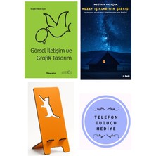 İnkılap Kitabevi Görsel Iletişim ve Grafik Tasarım - Tevfik Fikret Uçar + Kuzey Işıklarının Şarkısı + Telefon Tutucu