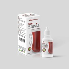 Dam Stevia . Doğal Sıvı Tatlandırıcı. Zero (0) Kalori.  Sofralık tatlandırıcı.Dam Medikal