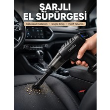 Nemere Şarjlı Araç Içi El Süpürgesi ve Hava Pompası