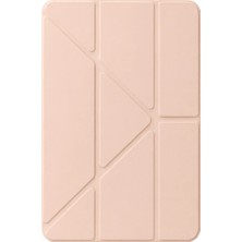 Zenviaa Apple Ipad 2025 10.9 10.nesil (A16) Mera Kalemlikli Tablet Kılıfı - Pembe ZENVIAA365423