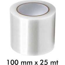 UniTape PE UV Katkılı Şeffaf Sera Tamir Bandı 100 mm x 25 m