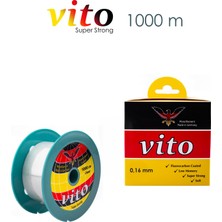 Vito 0,16 1000M Bobin Misina Şeffaf