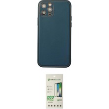 Marsilyan™- iPhone 12 Pro Max Kılıf Yadigar Klasik - Siyah 20D Premium Cam Ekran Koruyucu